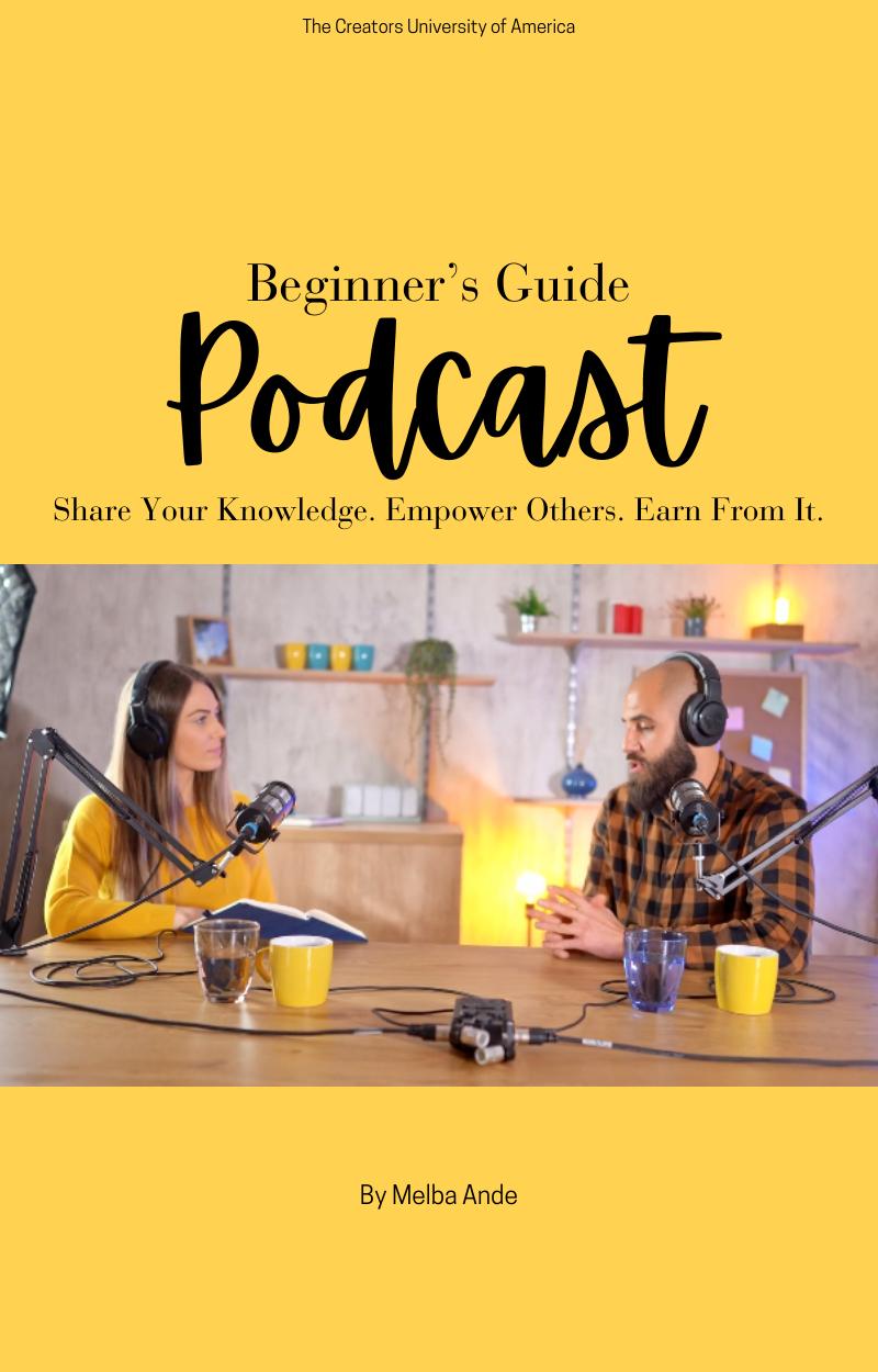 Podcast Beginner's Guide cover